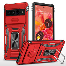 Charger l'image dans la galerie, Casekis Sliding Camera Cover Anti-Fall Phone Case Red