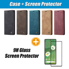 Load image into Gallery viewer, Casekis Retro Wallet Case For Pixel 9 Pro XL 5G