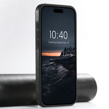 Charger l'image dans la galerie, Casekis MagSafe Leather Stand Phone Case Black