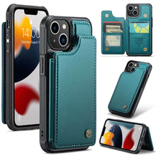 Load image into Gallery viewer, Casekis RFID Cardholder Wallet Phone Case For iPhone 13