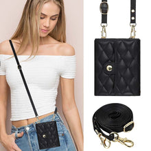 Charger l'image dans la galerie, Casekis Crossbody Cardholder Phone Case For Galaxy Z Flip 4 Black