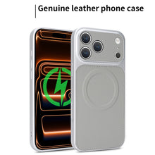 Charger l'image dans la galerie, Casekis Magnetic Shockproof Leather Phone Case Gray