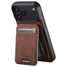 Load image into Gallery viewer, Casekis MagSafe Cardholder Detachable Phone Case Brown