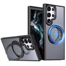 Charger l'image dans la galerie, Casekis Anti-shock Magsafe Stand Phone Case Black