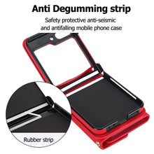 Charger l'image dans la galerie, Casekis Crossbody Cardholder Phone Case For Galaxy Z Flip 5 Red