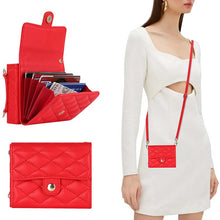 Charger l'image dans la galerie, Casekis Crossbody Cardholder Phone Case For Galaxy Z Flip 5 Red