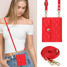 Charger l'image dans la galerie, Casekis Crossbody Cardholder Phone Case For Galaxy Z Flip 5 Red