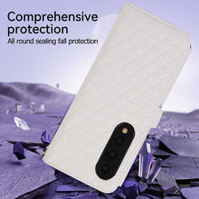 Load image into Gallery viewer, Casekis Crossbody Cardholder Phone Case For Galaxy Z Fold 4 White