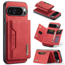 Load image into Gallery viewer, Casekis Magnetic Wallet Detachable Phone Case Red