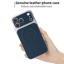 Charger l'image dans la galerie, Casekis Magnetic Shockproof Leather Phone Case Dark Blue