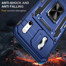 Load image into Gallery viewer, Casekis Sliding Camera Cover Anti-Fall Phone Case Navy Blue