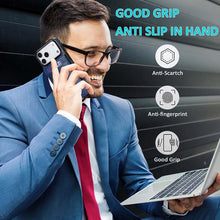 Load image into Gallery viewer, Casekis Bracket Card Slot Phone Case Blue