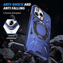 Charger l'image dans la galerie, Casekis Magnetic Charging Phone Case Blue