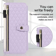 Load image into Gallery viewer, Casekis Crossbody Cardholder Phone Case For Galaxy Z Fold 4 Purple