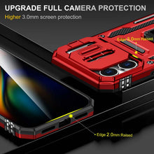 Load image into Gallery viewer, Casekis Sliding Camera Cover Anti-Fall Phone Case Red