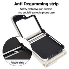 Charger l'image dans la galerie, Casekis Crossbody Cardholder Phone Case For Galaxy Z Flip 5 White