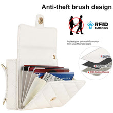 Charger l'image dans la galerie, Casekis Crossbody Cardholder Phone Case For Galaxy Z Flip 5 White