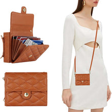 Charger l'image dans la galerie, Casekis Crossbody Cardholder Phone Case For Galaxy Z Flip 5 Brown