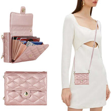 Charger l'image dans la galerie, Casekis Crossbody Cardholder Phone Case For Galaxy Z Flip 5 Rose Gold