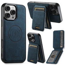Load image into Gallery viewer, Casekis MagSafe Cardholder Detachable Phone Case Blue