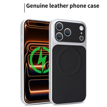Charger l'image dans la galerie, Casekis Magnetic Shockproof Leather Phone Case Black