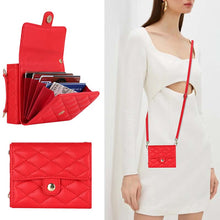 Charger l'image dans la galerie, Casekis Crossbody Cardholder Phone Case For Galaxy Z Flip 4 Red