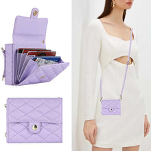 Charger l'image dans la galerie, Casekis Crossbody Cardholder Phone Case For Galaxy Z Flip 4 Purple