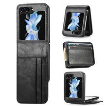 Load image into Gallery viewer, Casekis Folding Multi-card Leather Case for Galaxy Z Flip 6 5G