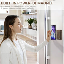Load image into Gallery viewer, Casekis Magnetic Wallet Detachable Phone Case Coffee