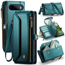 Load image into Gallery viewer, Casekis Cardholer Zipper Wallet Crossbody Phone Case Green