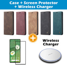 Load image into Gallery viewer, Casekis Retro Wallet Case For Pixel 8 5G