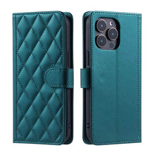 Load image into Gallery viewer, Casekis 3 Card Leather Crossbody Wallet Phone Case Green