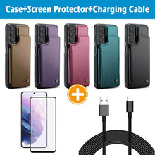 Load image into Gallery viewer, Casekis RFID Cardholder Wallet Phone Case For Galaxy A13 4G/5G/A04S/A04