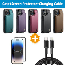 Load image into Gallery viewer, Casekis RFID Cardholder Wallet Phone Case For iPhone 13