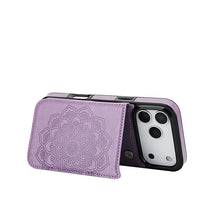 Load image into Gallery viewer, Casekis Mandala Embossed Phone Case Purple