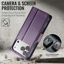 Load image into Gallery viewer, Casekis RFID Cardholder Phone Case Purple