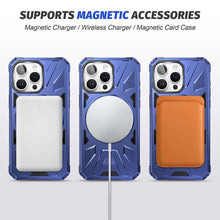 Charger l'image dans la galerie, Casekis Magnetic Charging Phone Case Blue