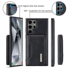 Load image into Gallery viewer, Casekis Magnetic Wallet Detachable Phone Case Black