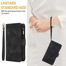 Load image into Gallery viewer, Casekis Crossbody 9 Card Holder Phone Case Black