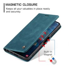 Charger l'image dans la galerie, Casekis Retro Wallet Case Blue