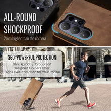 Charger l'image dans la galerie, Casekis Retro Wallet Case Brown