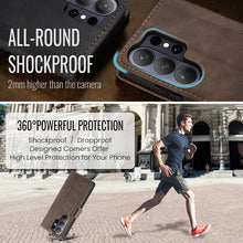 Charger l'image dans la galerie, Casekis Retro Wallet Case Coffee