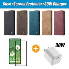 Load image into Gallery viewer, Casekis Retro Wallet Case For Pixel 9 Pro XL 5G