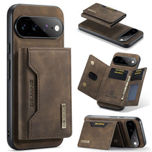Load image into Gallery viewer, Casekis Magnetic Wallet Detachable Phone Case Coffee