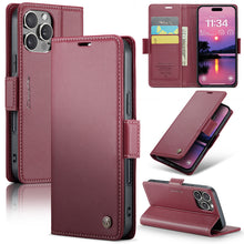 Load image into Gallery viewer, Casekis RFID Cardholder Phone Case Red