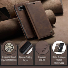 Charger l'image dans la galerie, Casekis Retro Wallet Case For Pixel 8 Pro 5G