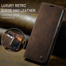 Load image into Gallery viewer, Casekis Retro Wallet Case For Galaxy S24 5G