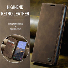 Load image into Gallery viewer, Casekis Retro Wallet Case For Galaxy S23 Plus 5G