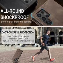 Load image into Gallery viewer, Casekis Retro Wallet Case For Galaxy S24 Ultra 5G