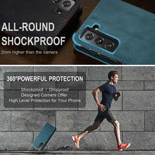 Charger l'image dans la galerie, Casekis Retro Wallet Case For Galaxy S21 FE 5G